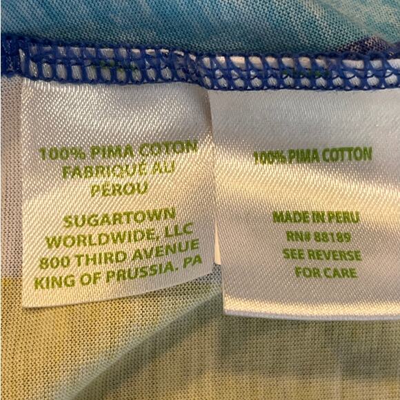 Lilly Pulitzer Waverly Striped Top 3/4 Sleeve XS Boat Neck - Picture 5 of 7